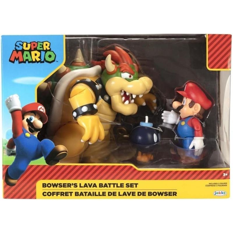 HASBRO - SUPER MARIO World of Nintendo Super Mario Bowser