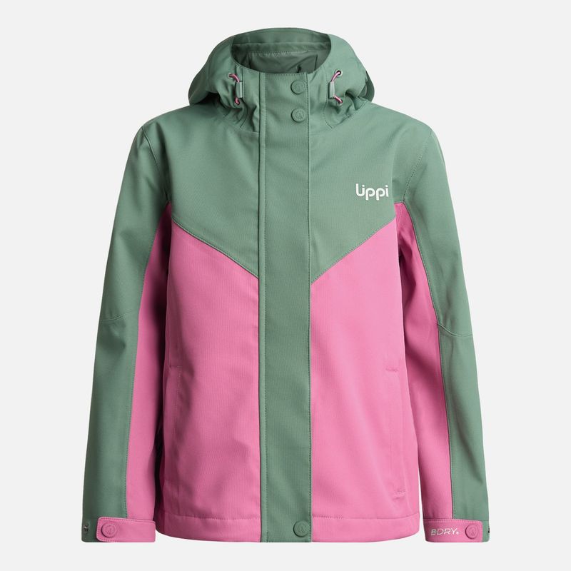 LIPPI - Chaqueta Niña Massif B-Dry Hoody Jacket Verde Musgo Lippi