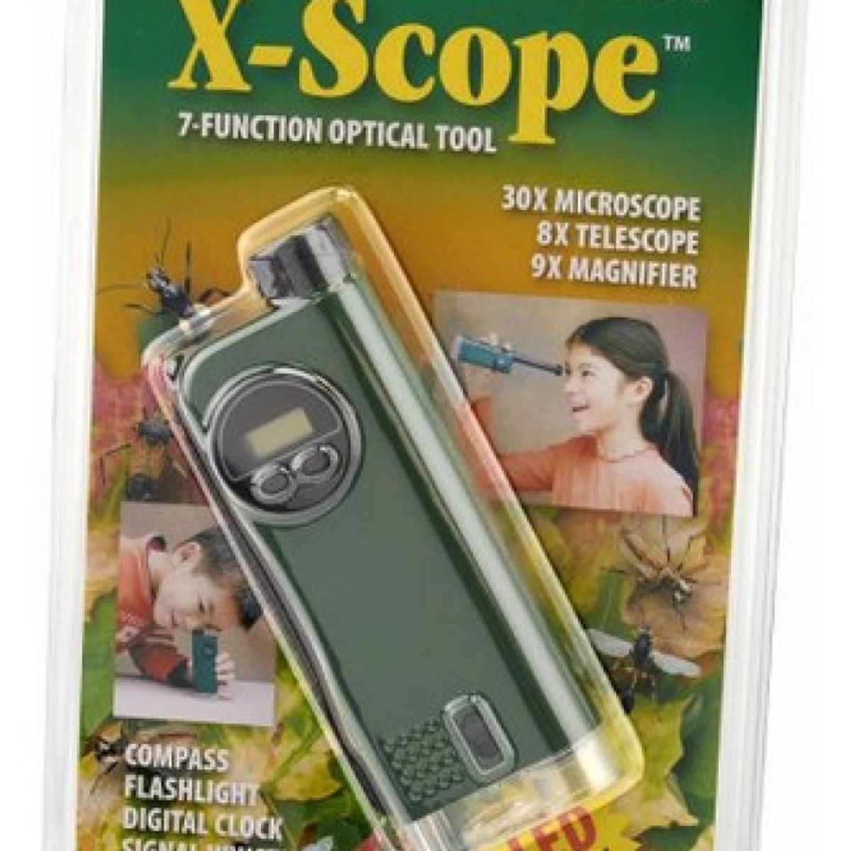 CARSON - Microscopio De Bolsillo 7en1 Carson X-scope