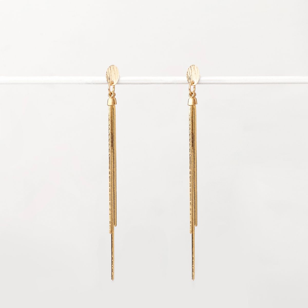 BY LAS CAYETANAS - Aros INDIRA gold