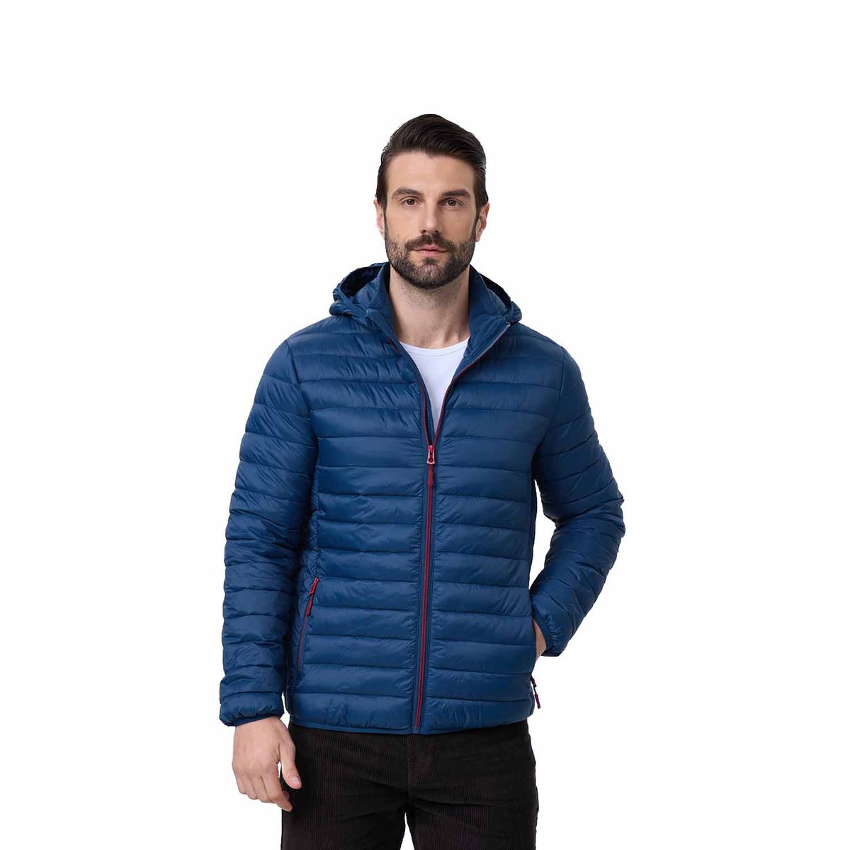 FASHION'S PARK - Parka Hombre Azul Petroleo Fashions Park