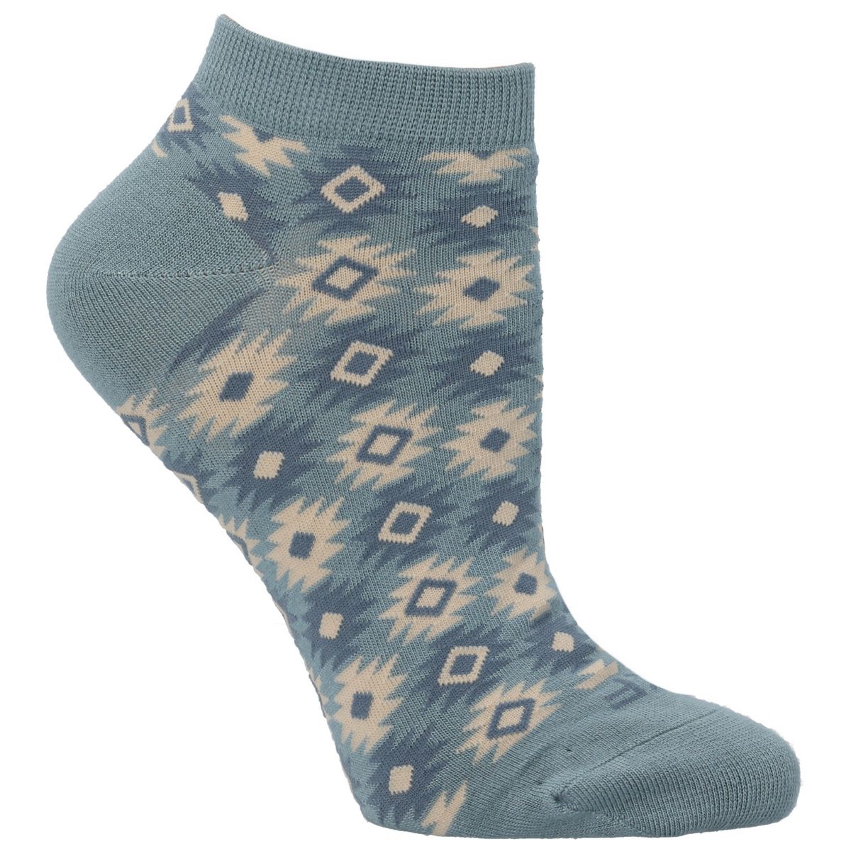 ROCKFORD - Calcetín Bambú Mujer Ped Etnico Azul ROCKFORD