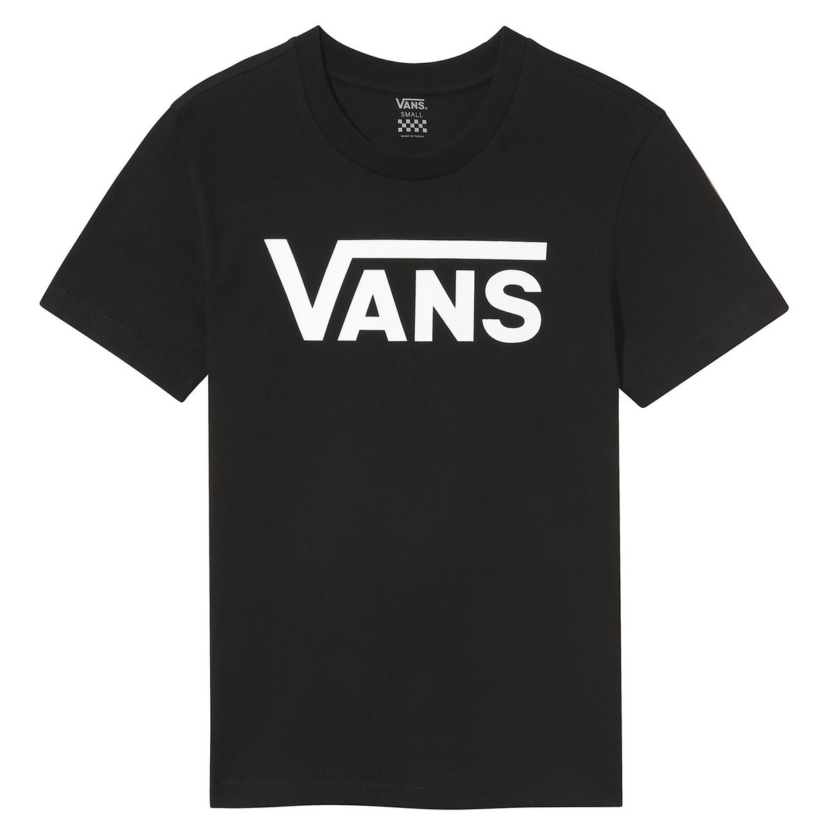 VANS - Polera M/C Mujer WM FLYING V CREW TEE Negra VANS
