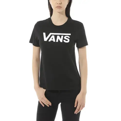 VANS - Polera M/C Mujer WM FLYING V CREW TEE Negra