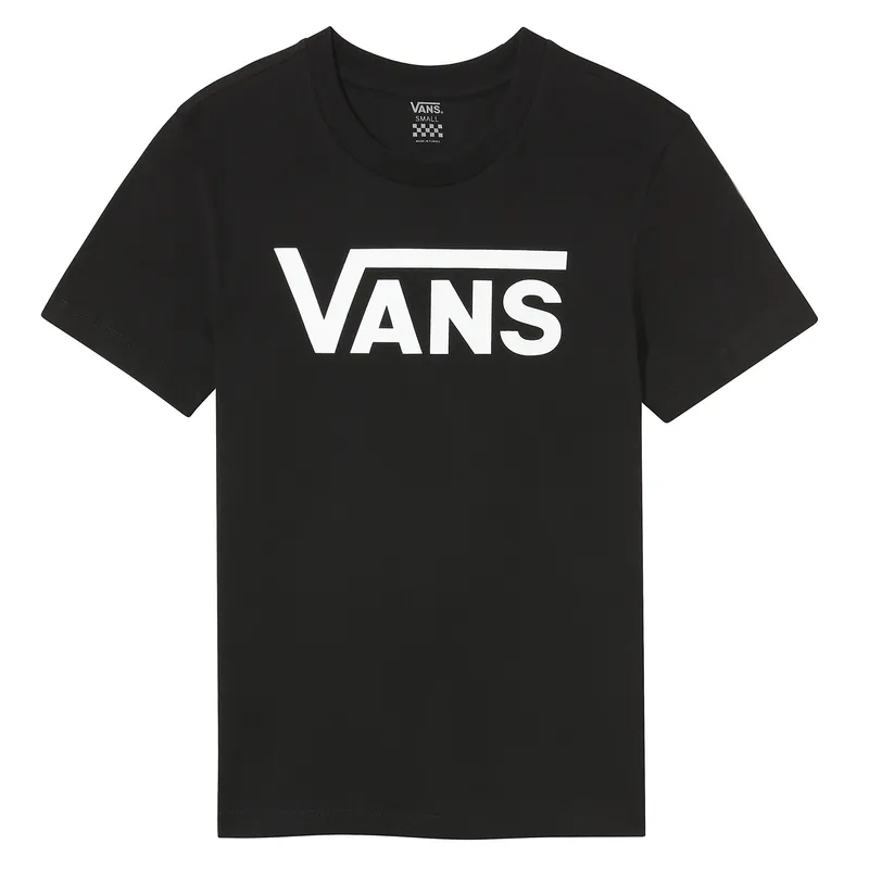 VANS - Polera M/C Mujer WM FLYING V CREW TEE Negra VANS