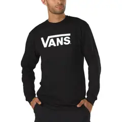 VANS - Polera M/L Hombre MN CLASSIC LS Negra