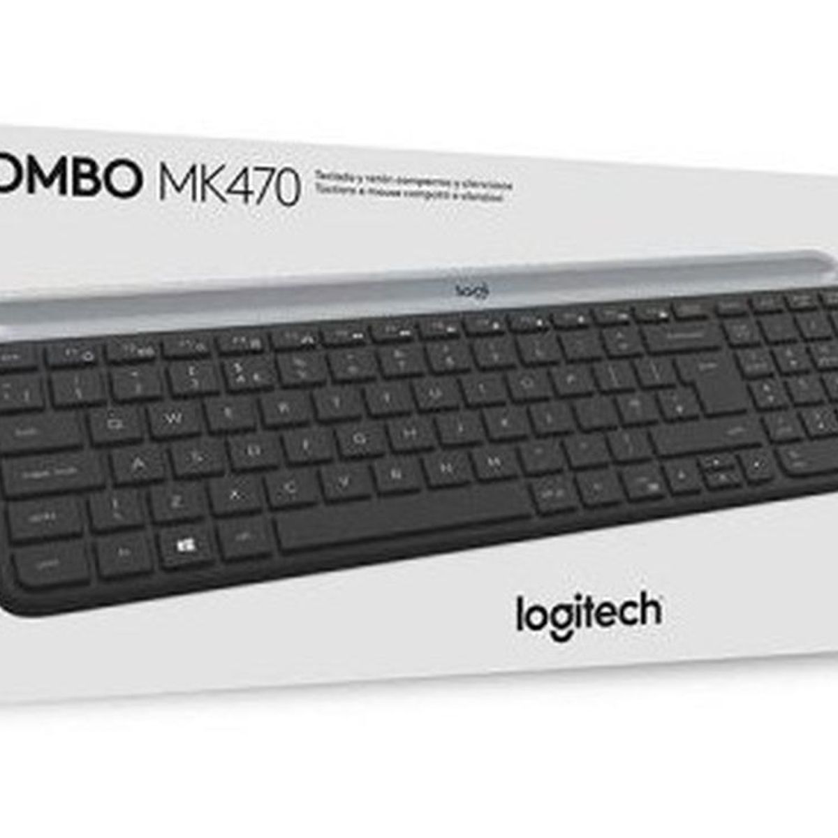 LOGITECH - Logitech Combo Teclado Numerico Y Mouse Mk470 Inalambrico
