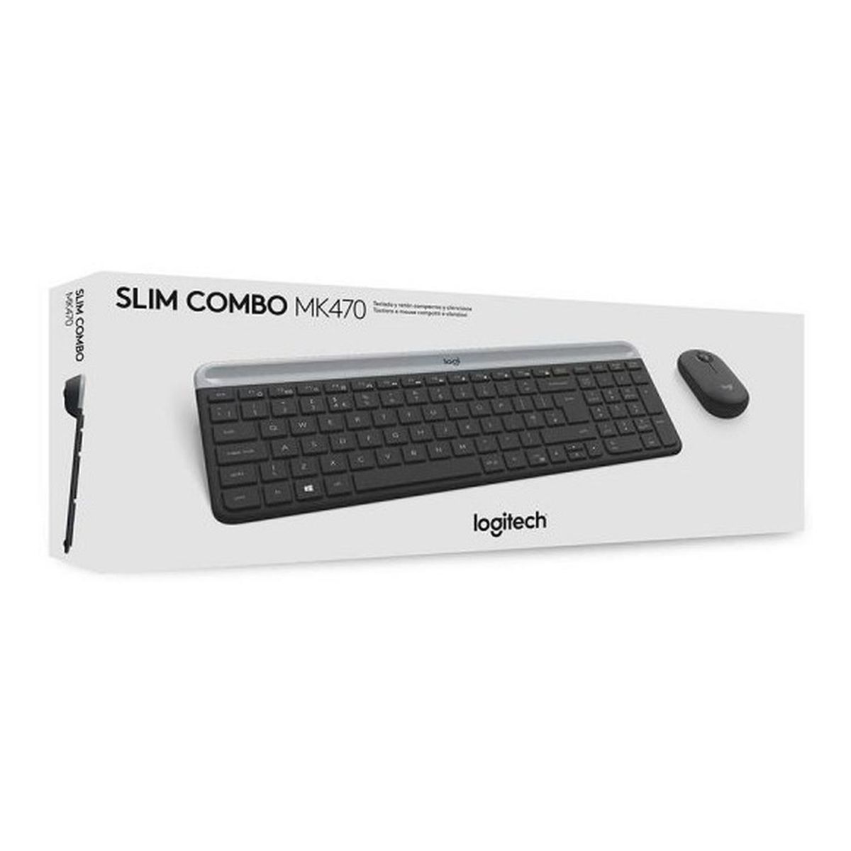 LOGITECH - Logitech Combo Teclado Numerico Y Mouse Mk470 Inalambrico