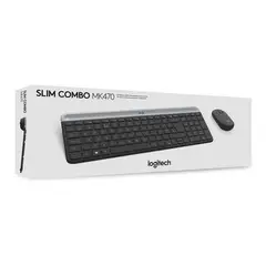 LOGITECH - Combo Teclado Numerico Y Mouse Mk470 Inalambrico