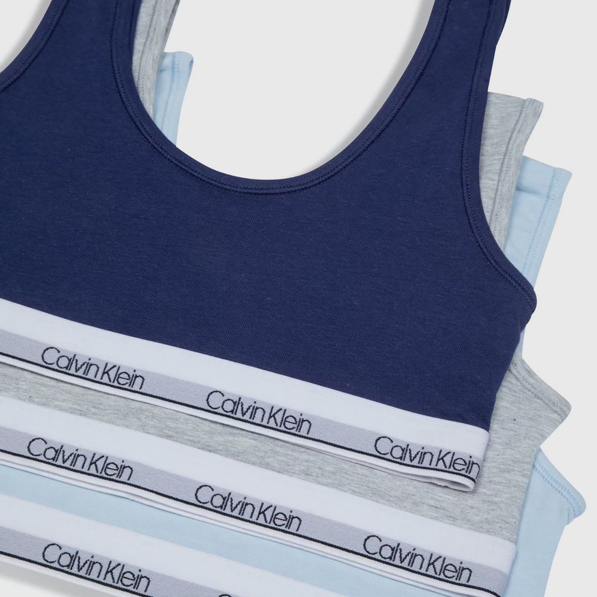 CALVIN KLEIN - Pack 3 Bralettes Niña Modern Cotton Multicolor Calvin Klein
