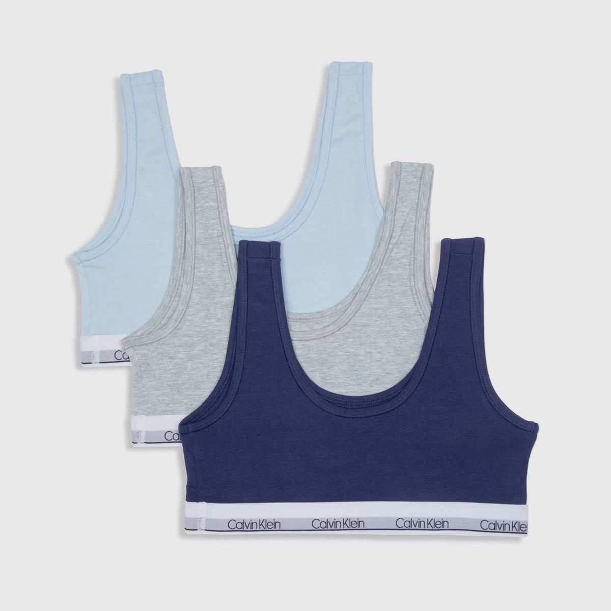 CALVIN KLEIN - Pack 3 Bralettes Niña Modern Cotton Multicolor Calvin Klein