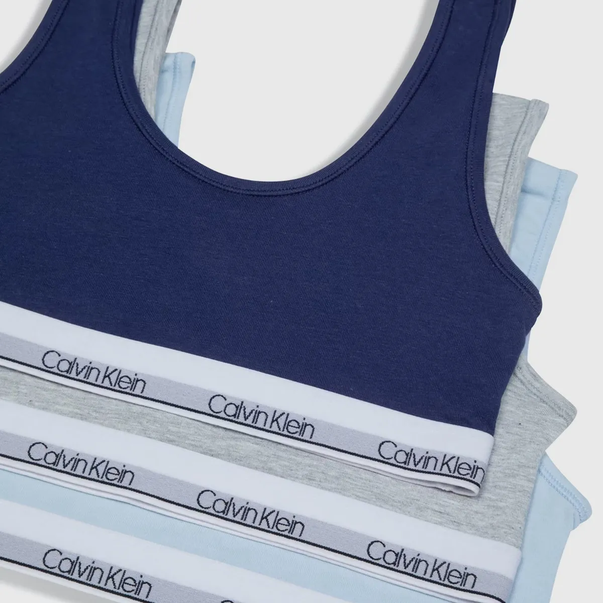 CALVIN KLEIN - Pack 3 Bralettes Niña Modern Cotton Multicolor Calvin Klein