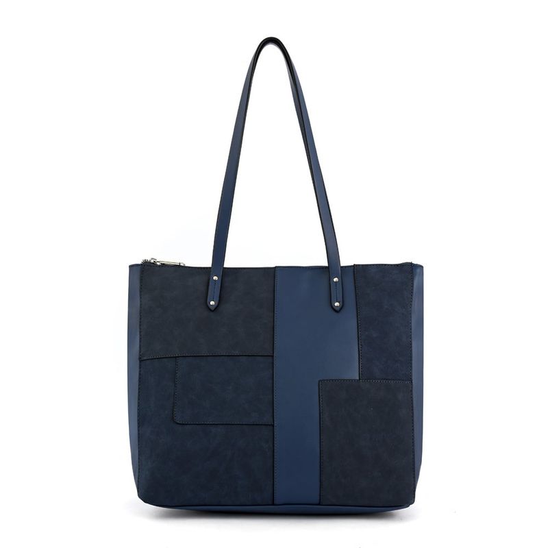 ZIOL - Cartera dos asas grande ansgar azul oscuro
