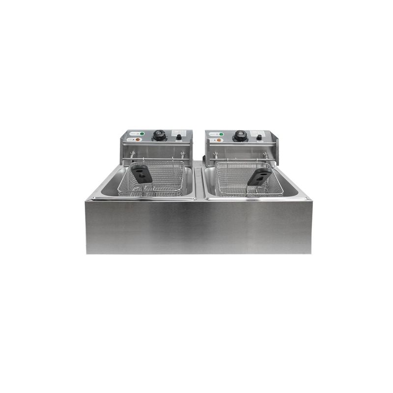 IMAHE - FREIDORA ELECTRICA SOBREMESA DOBLE IMAHE
