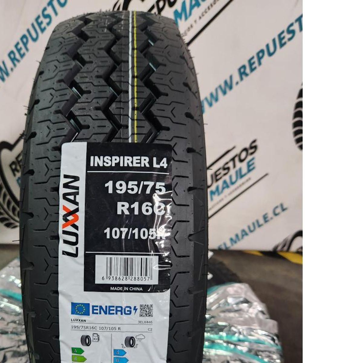 GENERAL TIRE - NEUMATICO 19575 R16C B LUXXAN INSPIRER L4 107105R 8PR