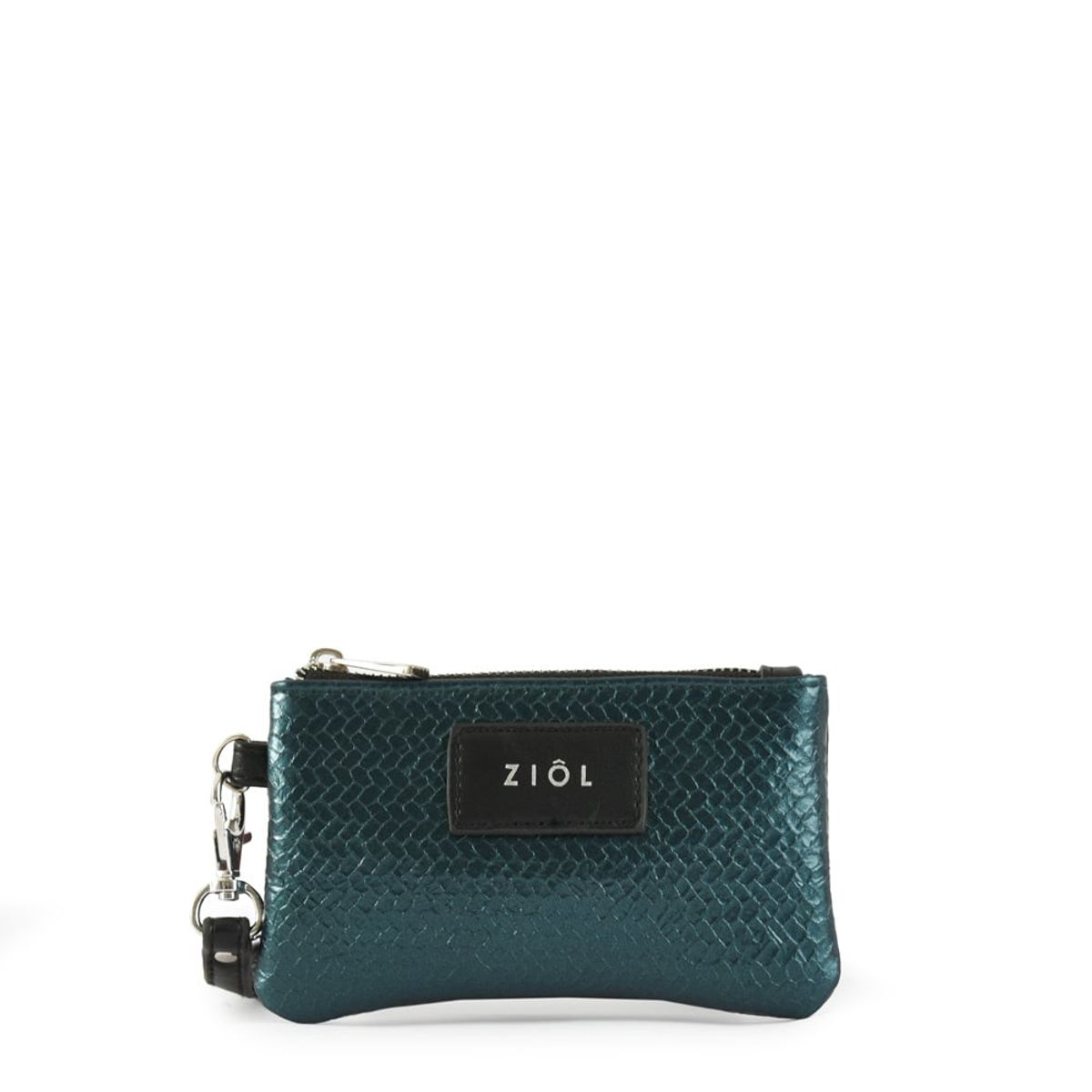 ZIOL - Monedero rectangular pequeña printemps petroleo