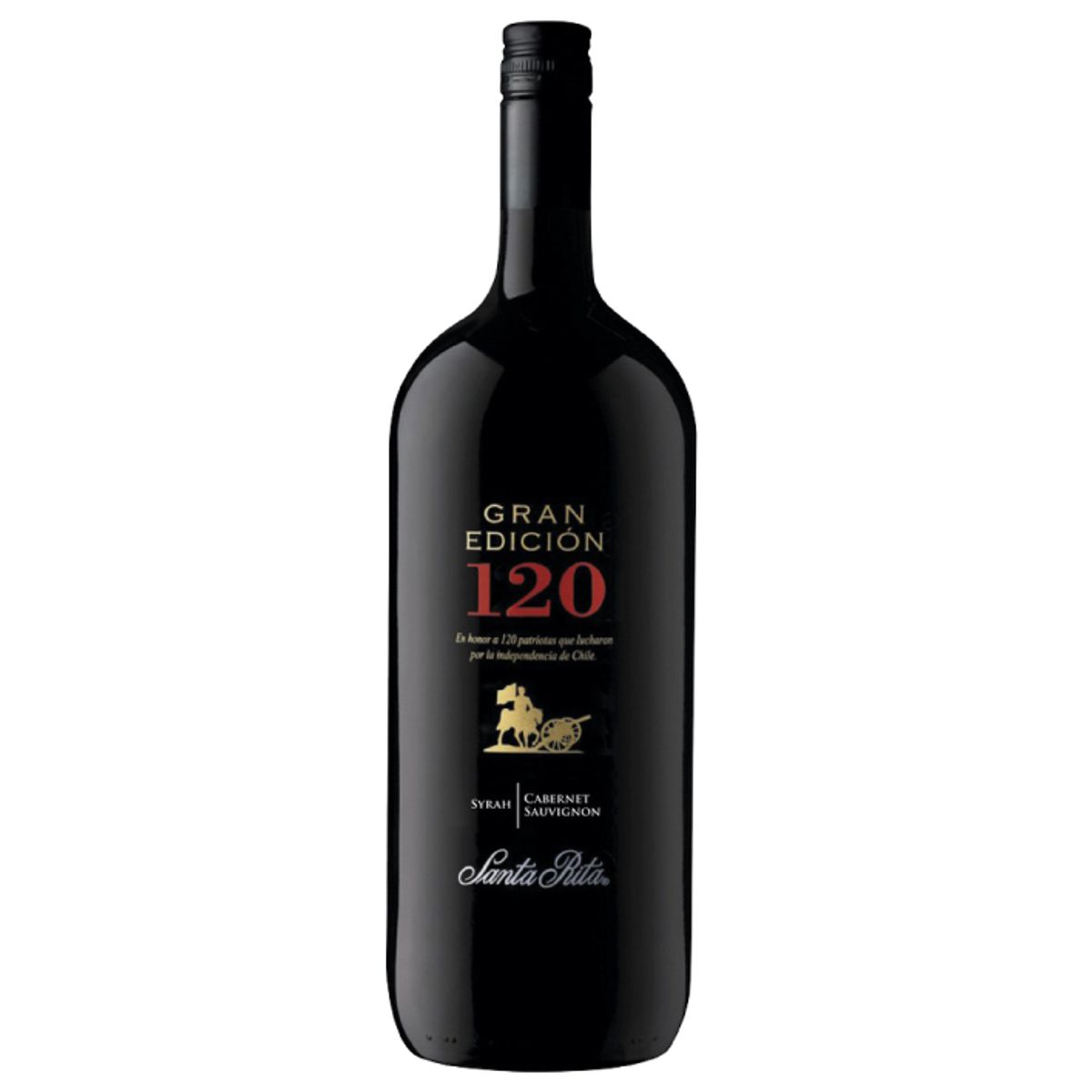 SANTA RITA - Vino 120 Gran Edición Syrah/Cabernet 1500cc