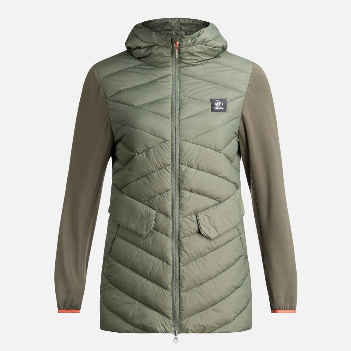 HAKA HONU - Chaqueta Mujer Altiplano Verde Grisaceo Haka Honu