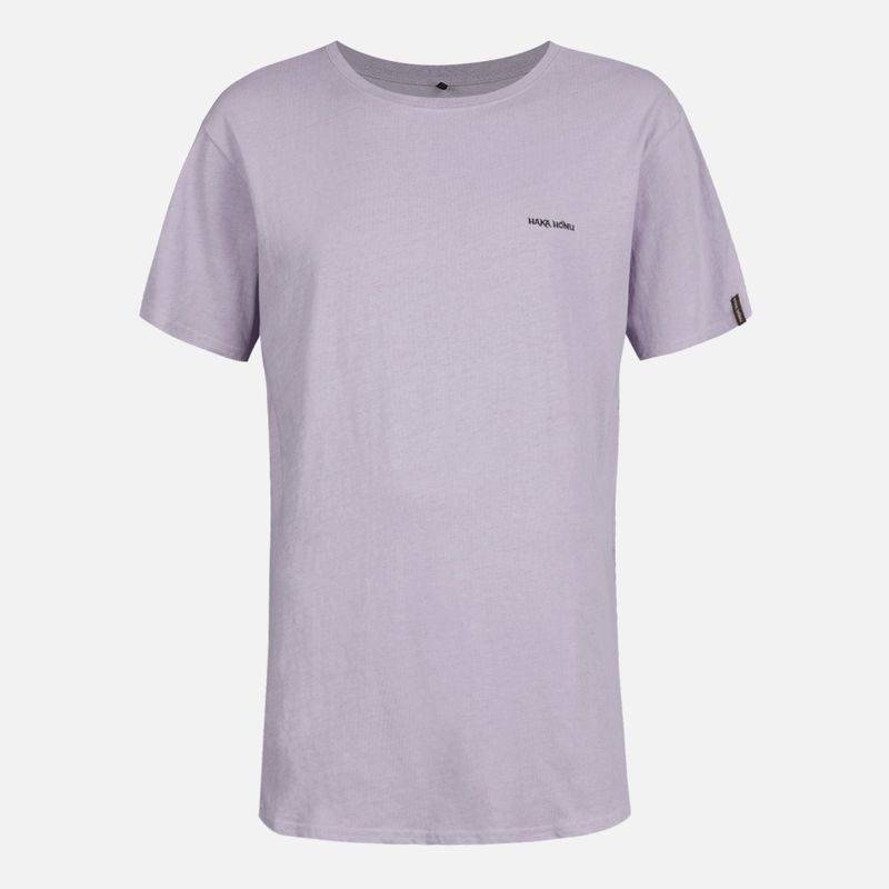 HAKA HONU - Polera Hombre Natural Lavanda Haka Honu