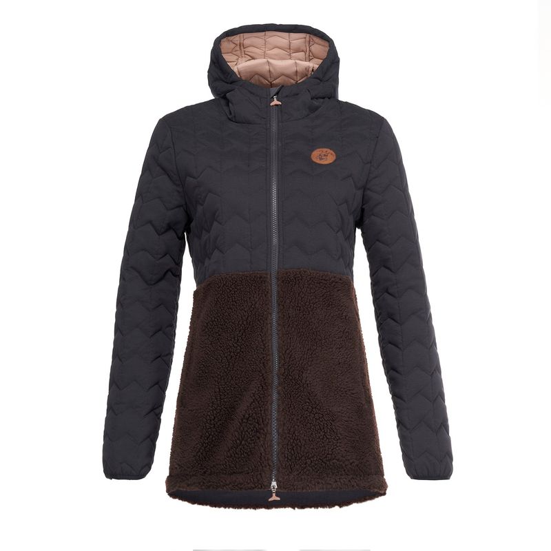 HAKA HONU - Chaqueta Mujer NoesNi Negro Haka Honu