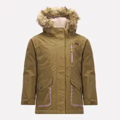 LIPPI - Chaqueta Niña Roble B-Dry Hoody Jacket Café Pardo