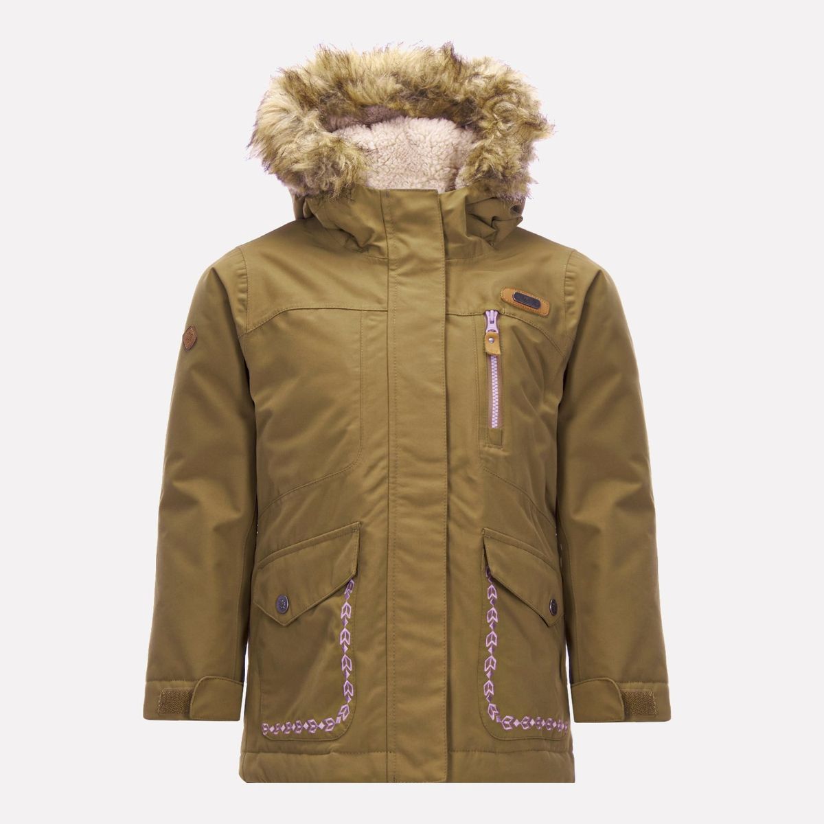 LIPPI - Chaqueta Niña Roble B-Dry Hoody Jacket Café Pardo Lippi