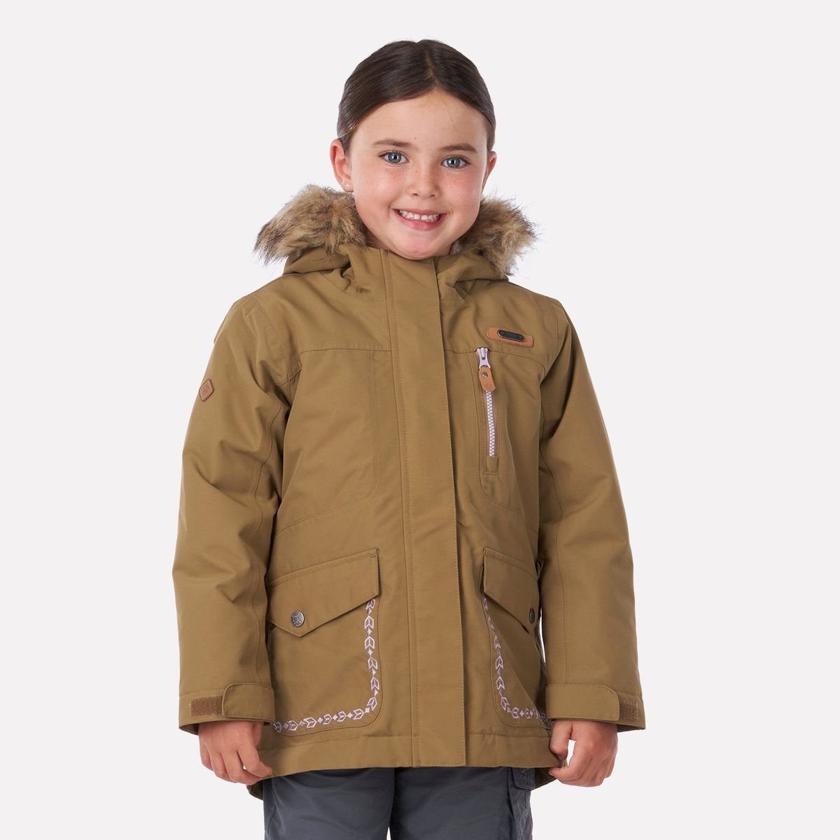 LIPPI - Chaqueta Niña Roble B-Dry Hoody Jacket Café Pardo Lippi