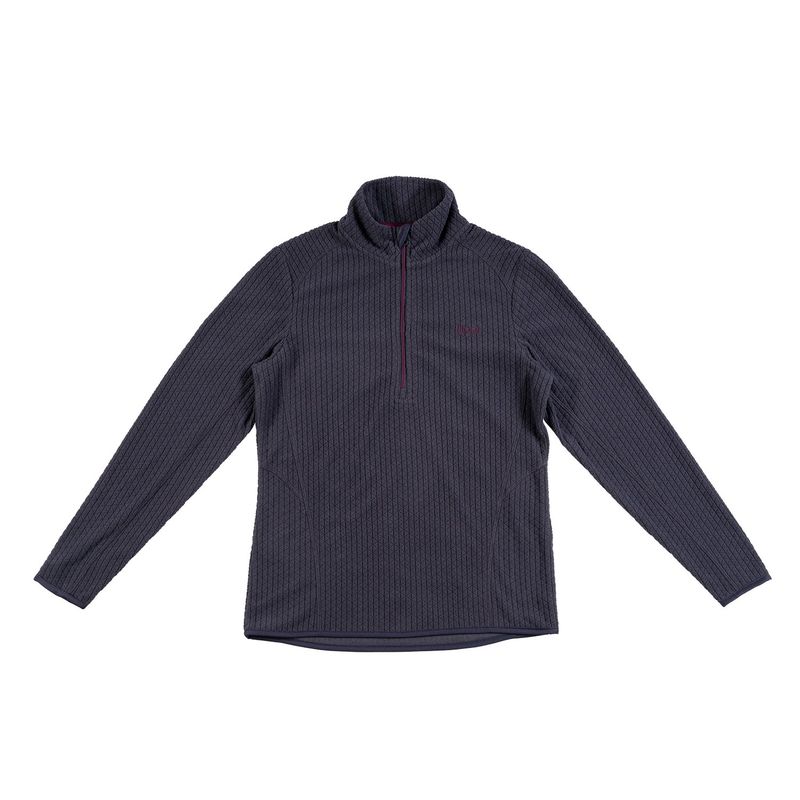 LIPPI - Poleron Teen Girl Mild Nano-F 1/4 Zip Azul Noche Lippi