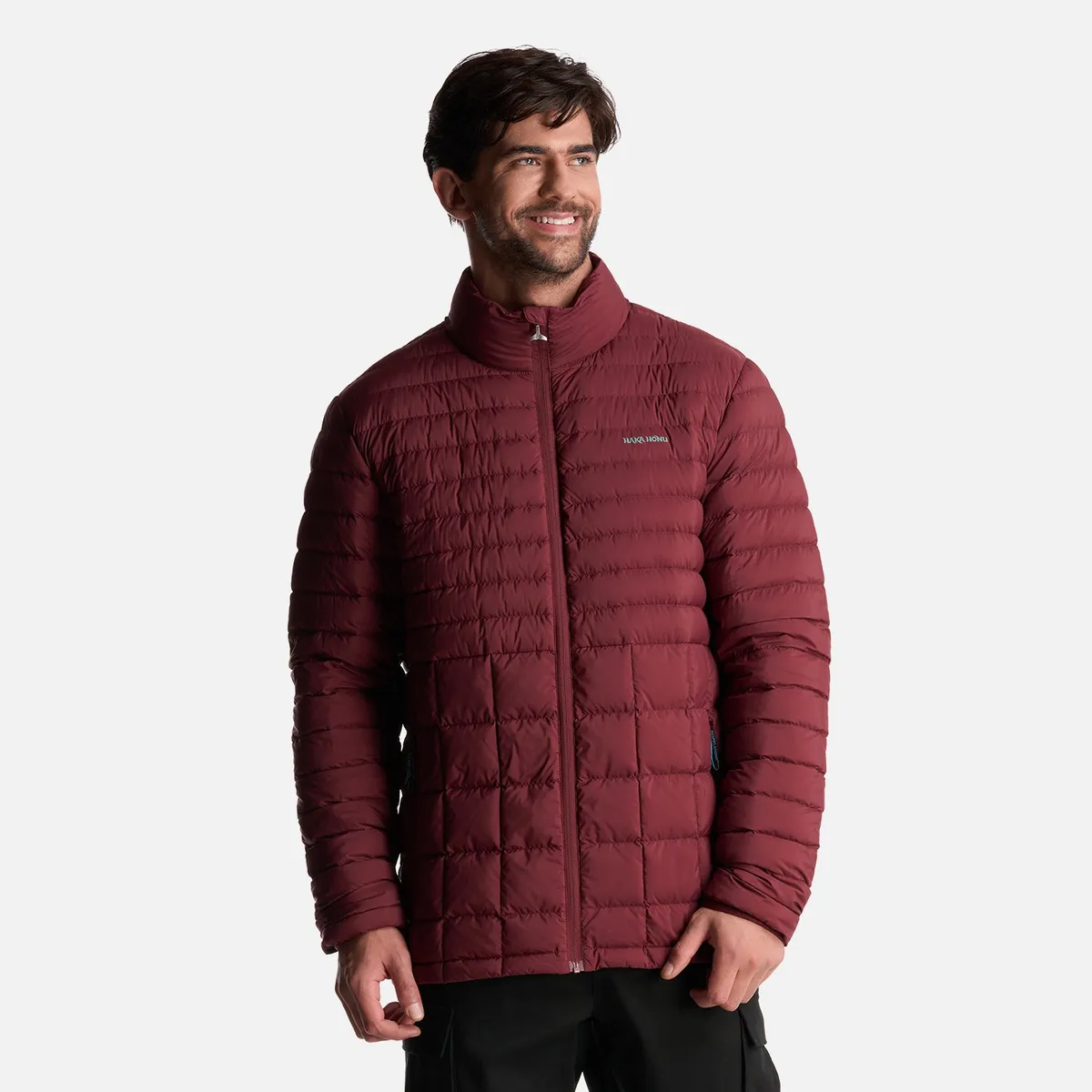 HAKA HONU - Chaqueta Hombre Pirca Burdeo Haka Honu