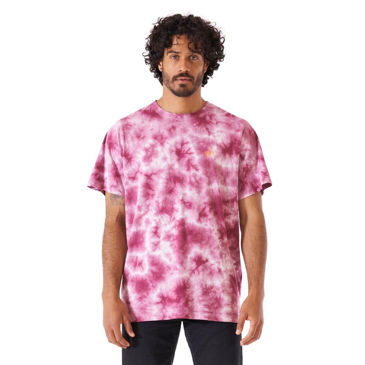 HAKA HONU - Polera Hombre Rastro Morado Haka Honu