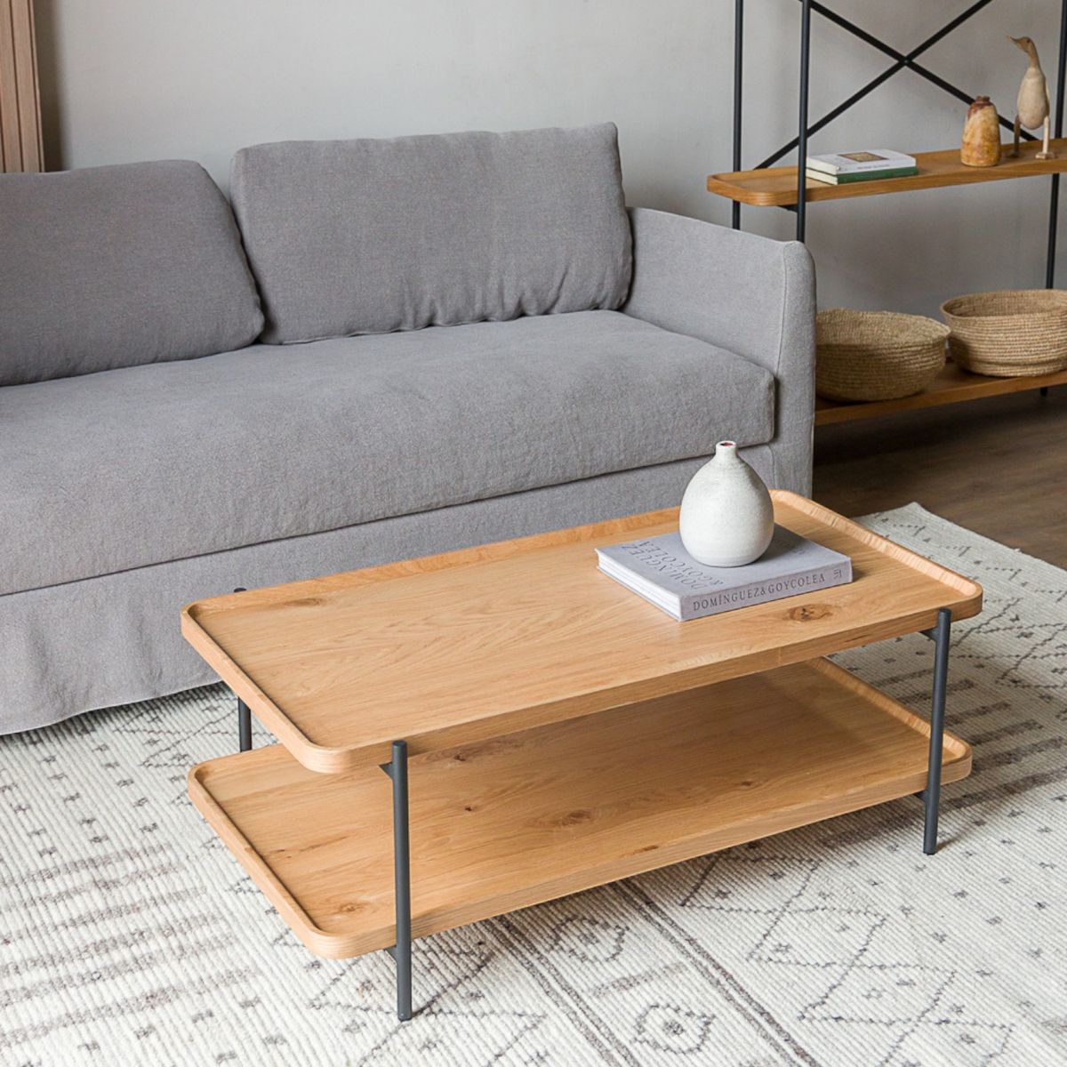 AMOBLE - Mesa De Centro Nek Curva Amoblé