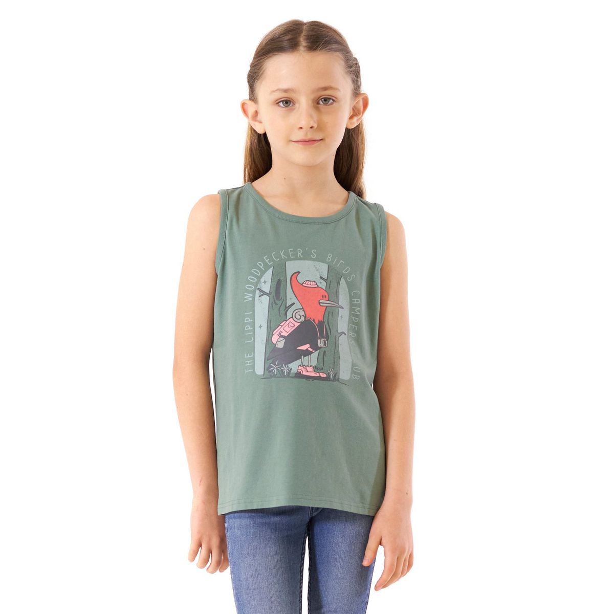 LIPPI - Polera Niña Scout UV-Stop T-Shirt Jade Lippi