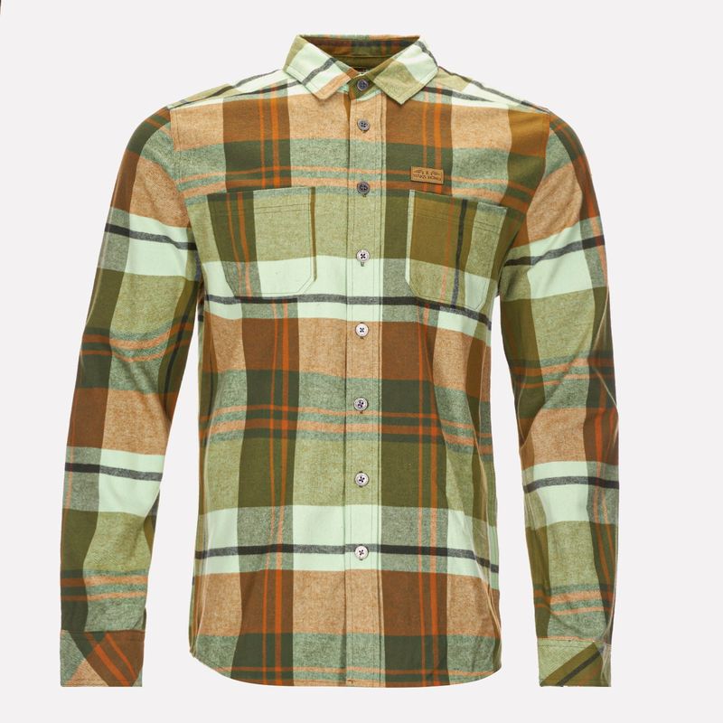 HAKA HONU - Camisa Hombre Hachazo Verde Haka Honu