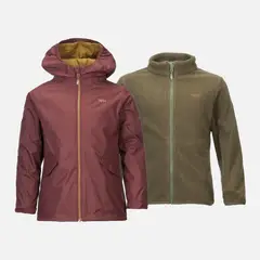 LIPPI - Chaqueta Niño Snowball Fusion-3 Hoody Jacket Burdeo