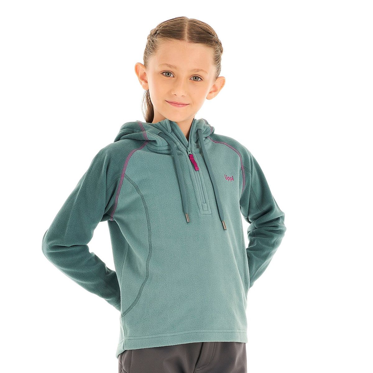 LIPPI - Chaqueta Niña Cold Day Therm-Pro Hoody Jacket Jade / Jade Oscuro Lippi