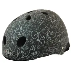 IBIKES - CASCO BICIS LG NEGRO MATTE
