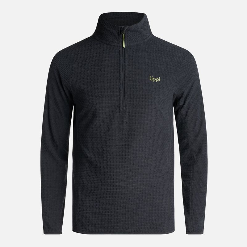 LIPPI - Poleron Teen Boy Mild Nano-F 14 Zip Negro Lippi