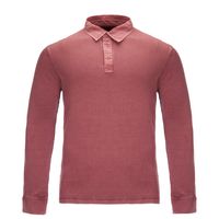 Polera Hombre Simetría Hippie Burdeo