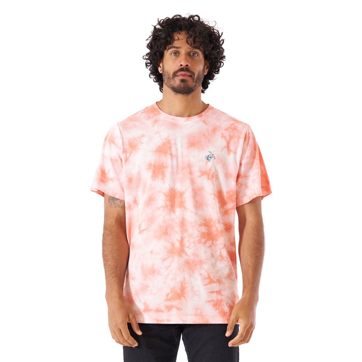 HAKA HONU - Polera Hombre Rastro Coral Haka Honu