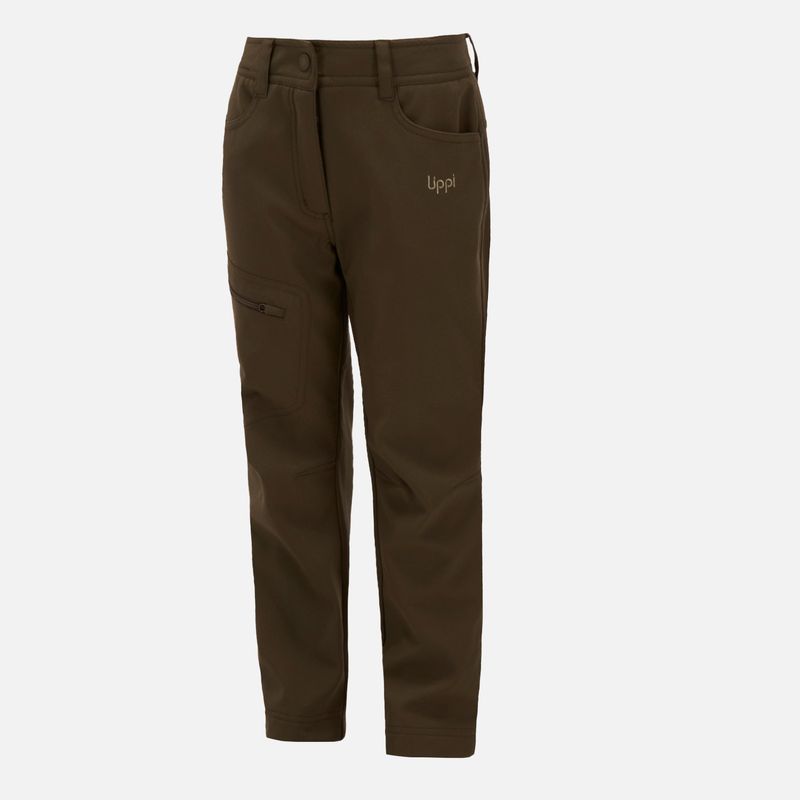 LIPPI - Pantalon Niña Dinamic Softshell Pants Verde Musgo Lippi