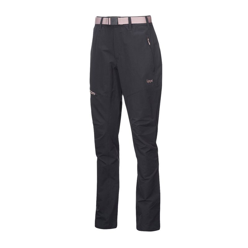 LIPPI - Pantalon Mujer Grey Q-Dry Pants Negro Lippi