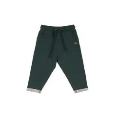 LIPPI - Pantalon Baby Boy Relaxed Pants Turquesa Oscuro