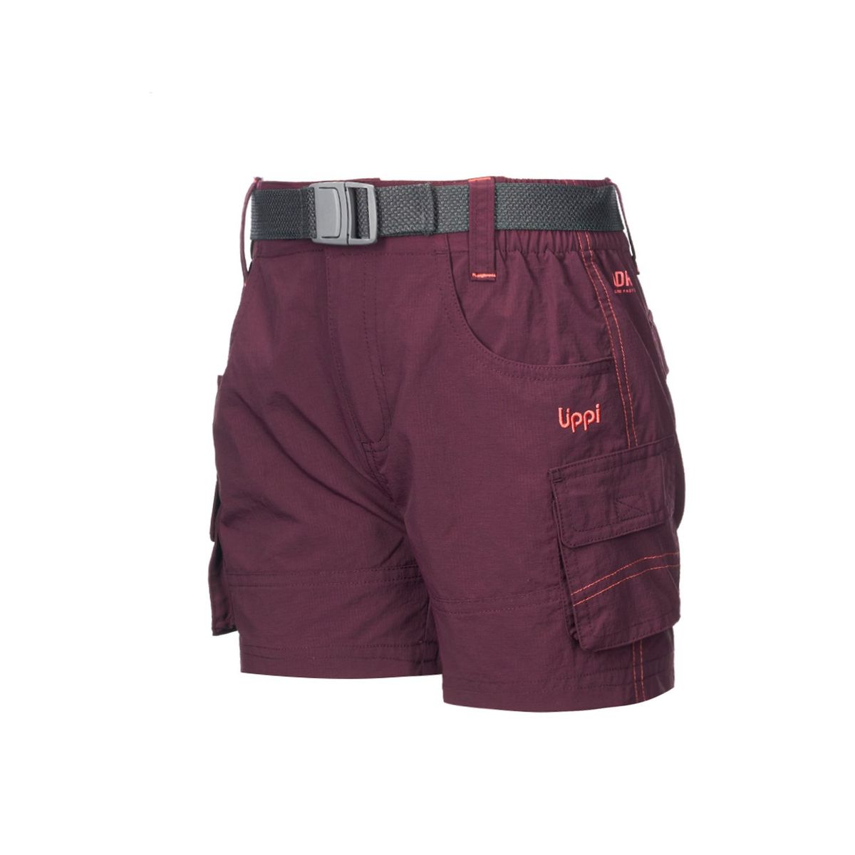 LIPPI - Short Niña Mini Just-Go Q-Dry Cargo Shorts Vino Lippi