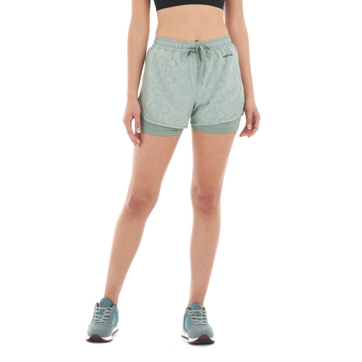 HAKA HONU - Short Mujer Canchera Full Print Haka Honu