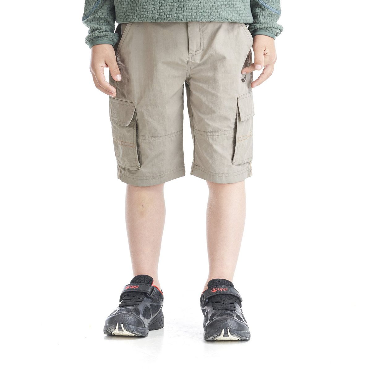 LIPPI - Short Niño Mini Just-Go Q-Dry Cargo Shorts Caqui Lippi