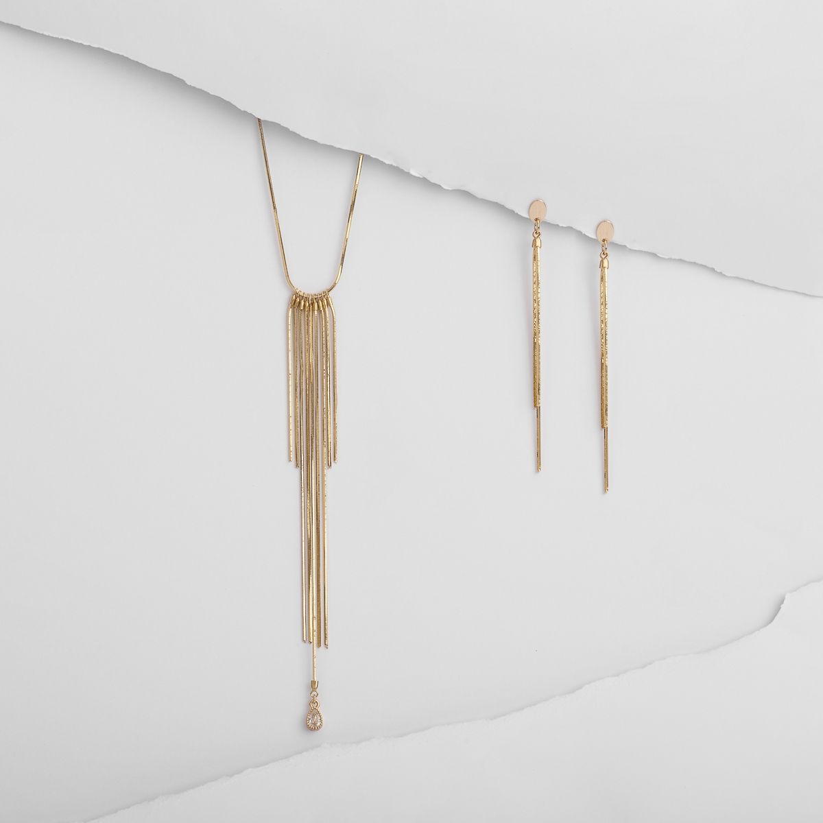 BY LAS CAYETANAS - Collar INDIRA gold