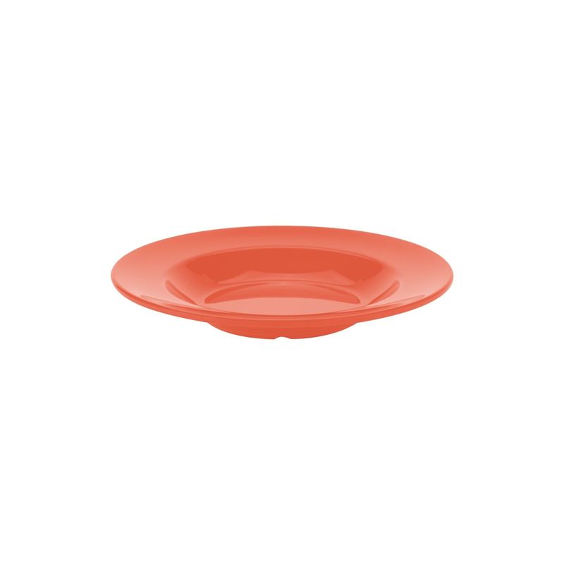 IMAHE - Set De 6 PLATOS ROJOS PASTA MELAMINA 28CM IMAHE