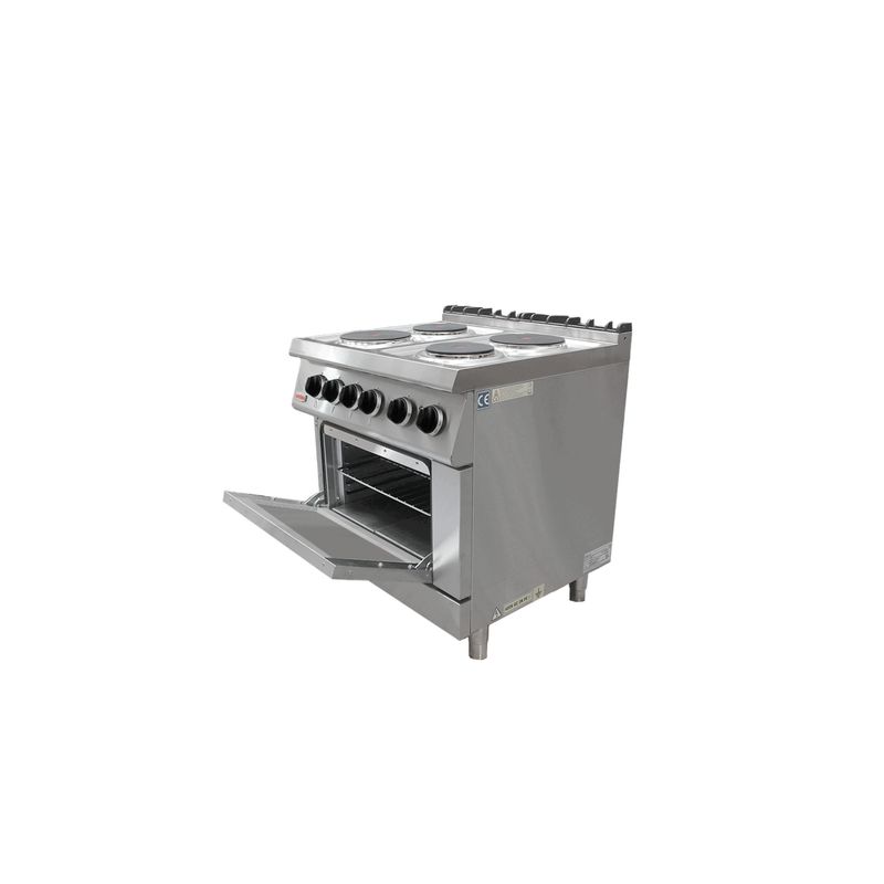 IMAHE - COCINA ELECTRICA 4 PLATOS CON HORNO IMAHE