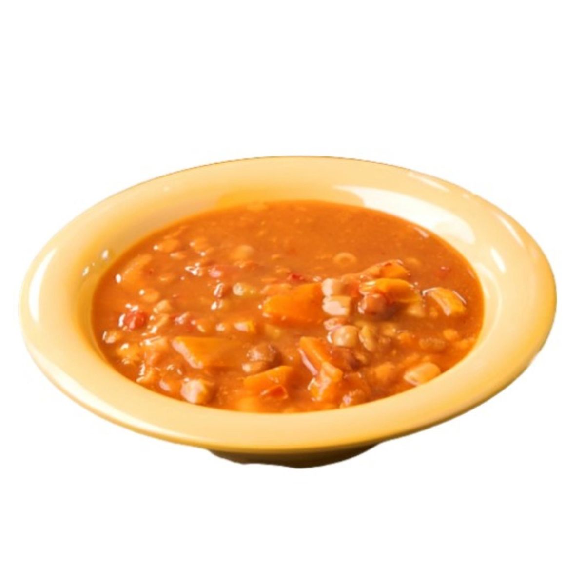 IMAHE - Set De 6 PLATOS AMARILLOS HONDO SOPA 18 x 4 cm IMAHE