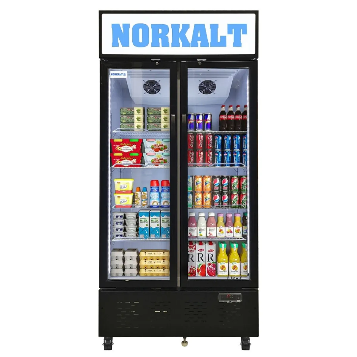 IMAHE - COOLER NORKALT 2 PUERTAS VENTILADO 550 LTS IMAHE